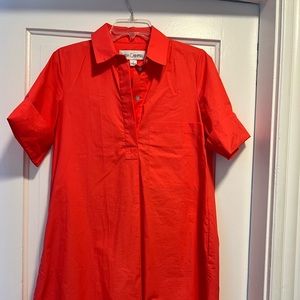 SARA CAMPBELL TRAPEZE DRESS WITH POCKETS